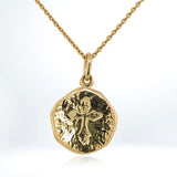 Cross Medallion 14mm
