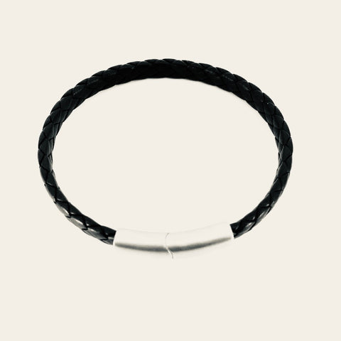Spiritman Tribe woven leather cuff - 6mm