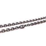 Navette Silver chain - large - 70cm